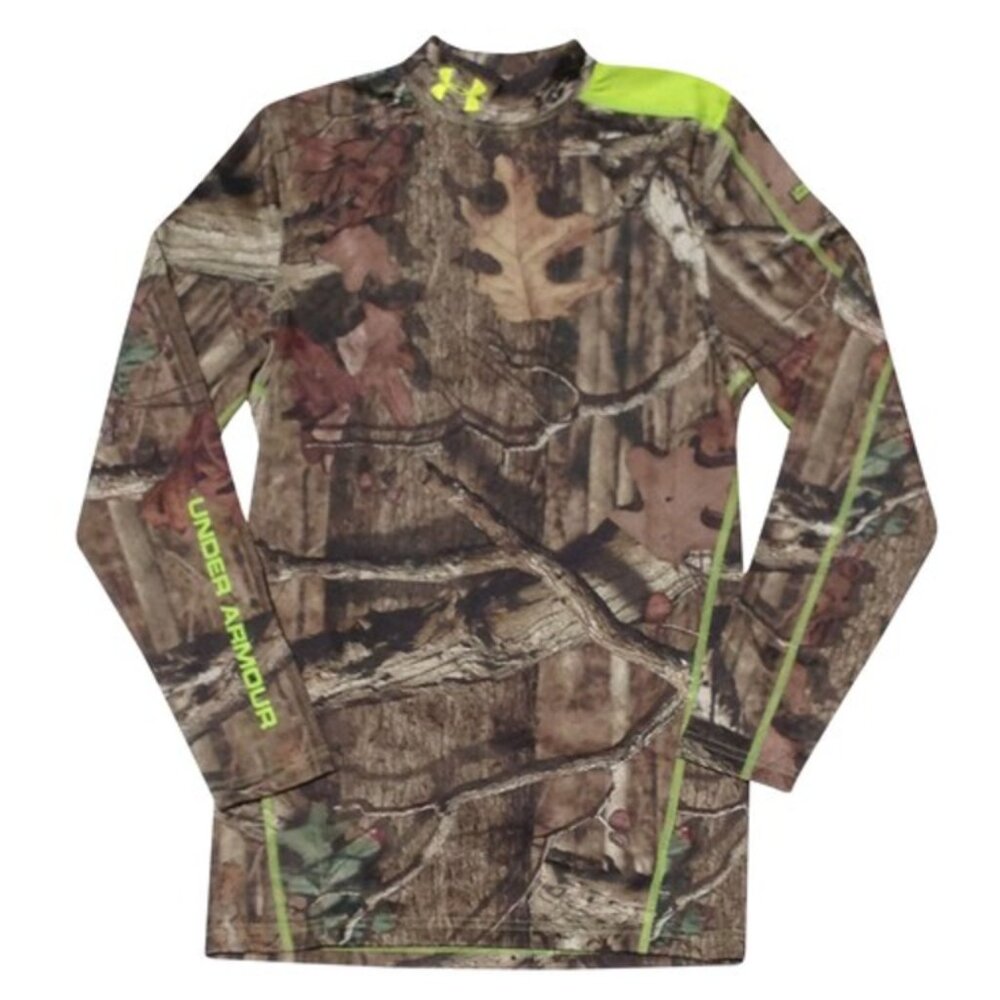 NWOT Under Armour Men's EVO Scent Control Mock Base Layer Shirt Size XL